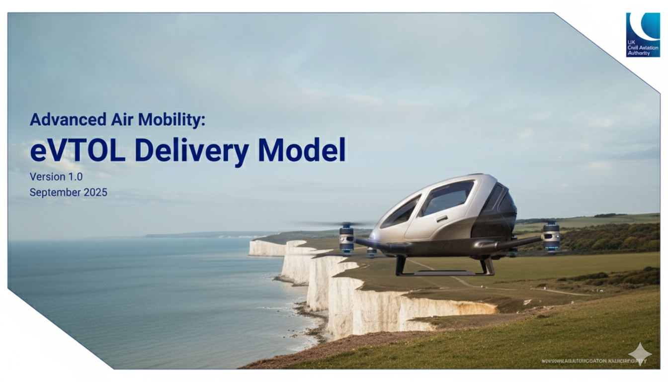 UK Civil Aviation Authority Unveils eVTOL Delivery Model for 2028